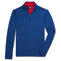 FootJoy Tonal Print Mid Layer Golf Pullover Twilight - FA23