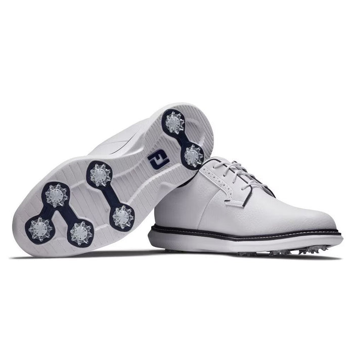 FootJoy Traditions Blucher Golf Shoes White - 24 Men