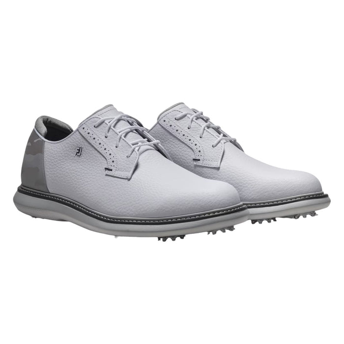 FootJoy Traditions Camo - Blucher Golf Shoes White/Ice Camo - SP26 Men