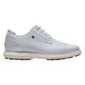 FootJoy Traditions Cap Toe Spikeless Golf Shoes Frosty White - SP26 Women