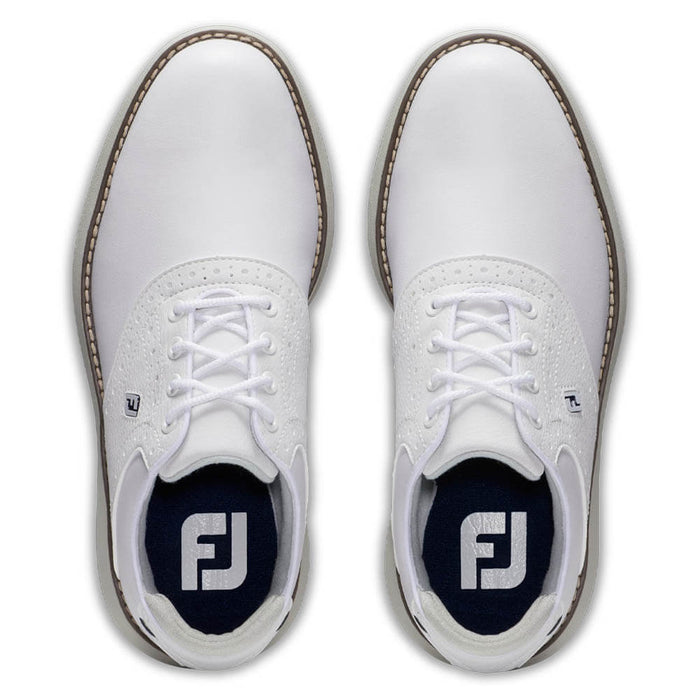 FootJoy Traditions Golf Shoes White - 24 Boys
