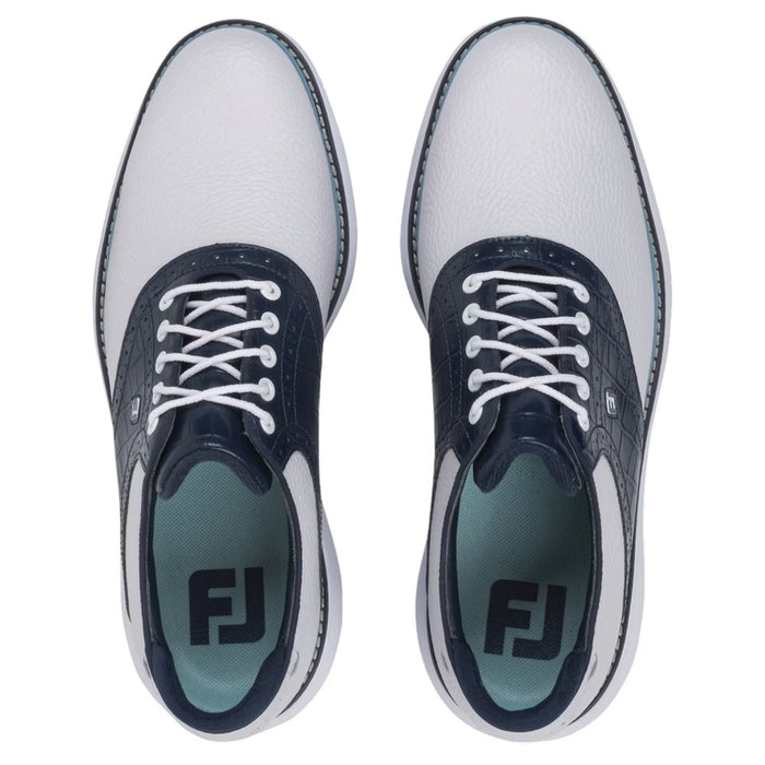FootJoy Traditions Golf Shoes White/Peacoat/Marine - SP26 Men