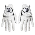 FootJoy WeatherSof Pair Golf Glove White/Black - 23 Women