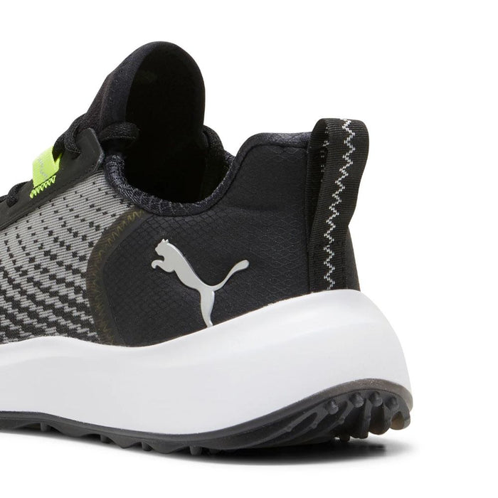 PUMA Fusion Crush Sport Spikeless Golf Shoes Black/Electric Lime - 24 Men