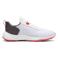 PUMA Fusion Crush Sport Spikeless Golf Shoes White/Dark Coal - 24 Men