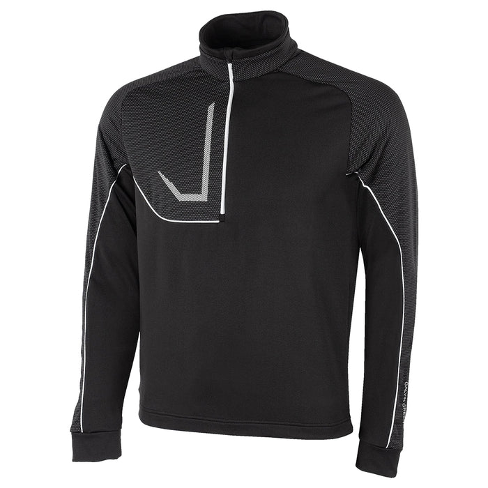 Galvin Green Daxton Golf Pullover Black/Granite Gray/White - FW22