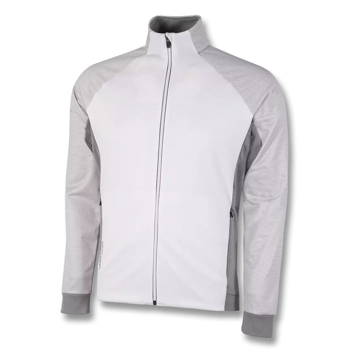 Galvin Green Dominic Golf Jacket White/Sharkskin - FW22 Men