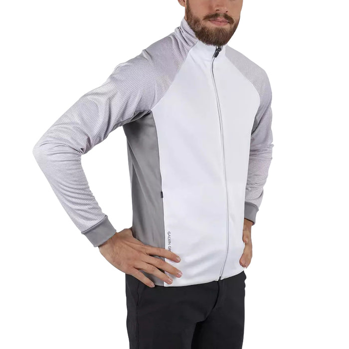 Galvin Green Dominic Golf Jacket White/Sharkskin - FW22 Men