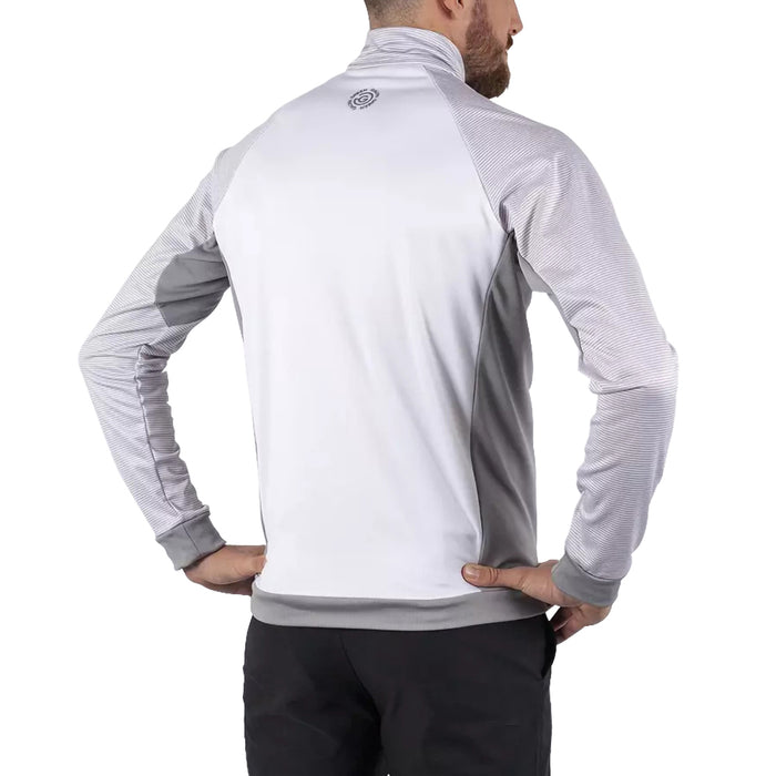 Galvin Green Dominic Golf Jacket White/Sharkskin - FW22 Men
