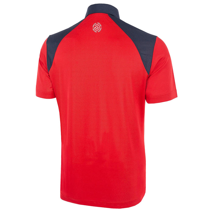 Galvin Green Mapping Ventil8 Plus Golf Polo Red/Navy/White - FW22