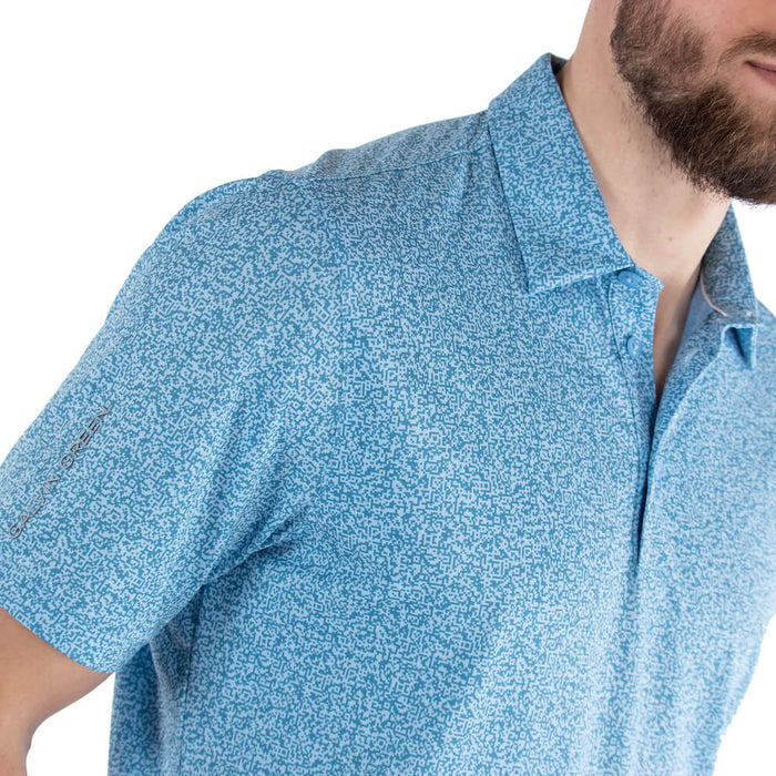 Galvin Green Marco Ventil8 Plus Golf Polo Blue Bell - SS21 Men