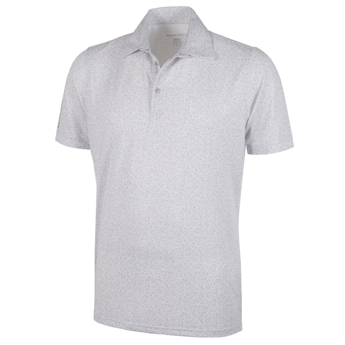 Galvin Green Marco Ventil8 Plus Golf Polo Cool Gray - SS21 Men