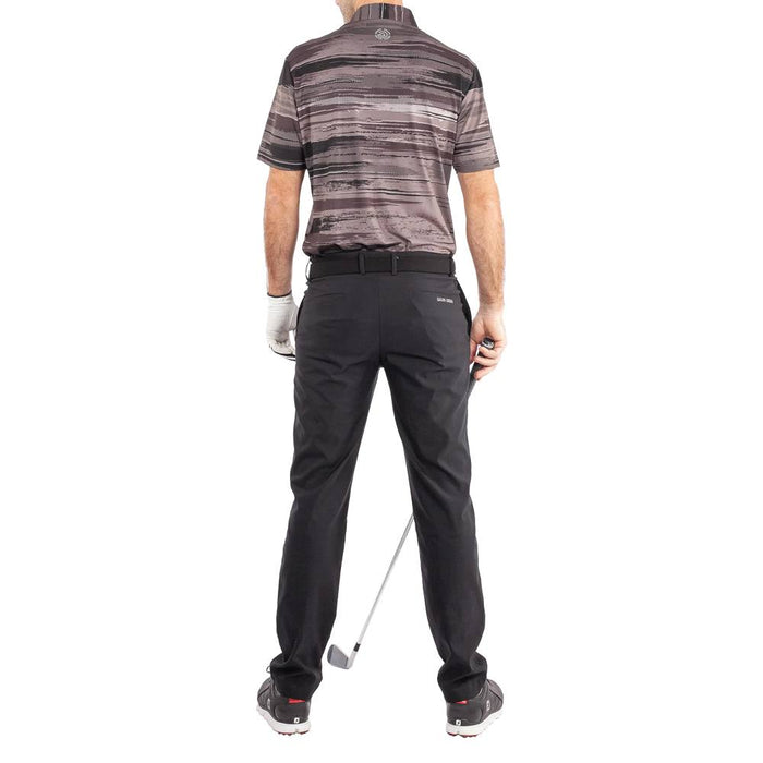 Galvin Green Mathew Ventil8 Plus Golf Polo Black/Sharkskin - SS21 Men