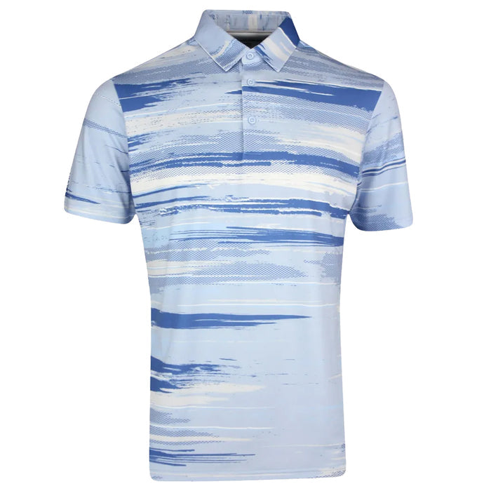Galvin Green Mathew Ventil8 Plus Golf Polo Blue Bell/White - SS21 Men