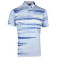 Galvin Green Mathew Ventil8 Plus Golf Polo Blue Bell/White - SS21 Men