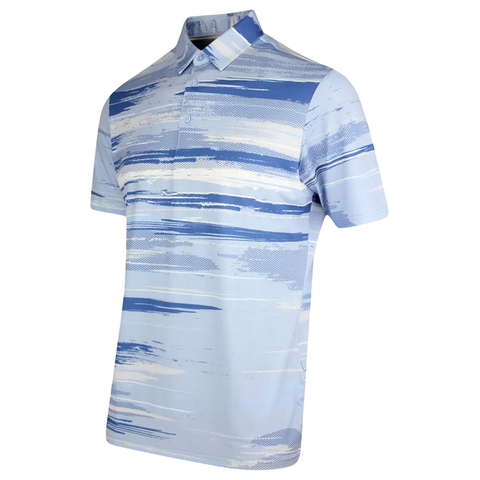 Galvin Green Mathew Ventil8 Plus Golf Polo Blue Bell/White - SS21 Men