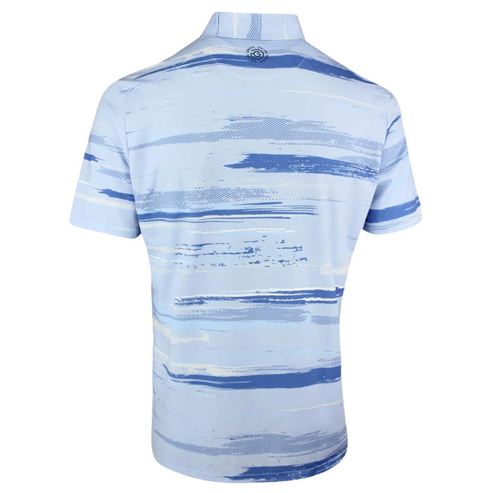 Galvin Green Mathew Ventil8 Plus Golf Polo Blue Bell/White - SS21 Men