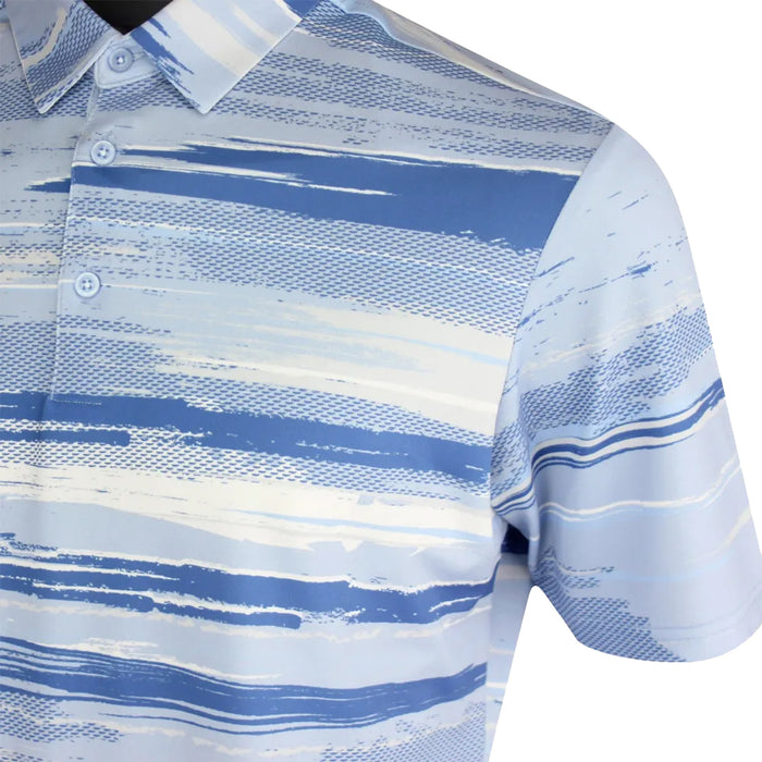 Galvin Green Mathew Ventil8 Plus Golf Polo Blue Bell/White - SS21 Men