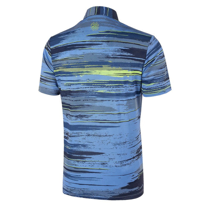 Galvin Green Mathew Ventil8 Plus Golf Polo Navy/Lime - SS21 Men