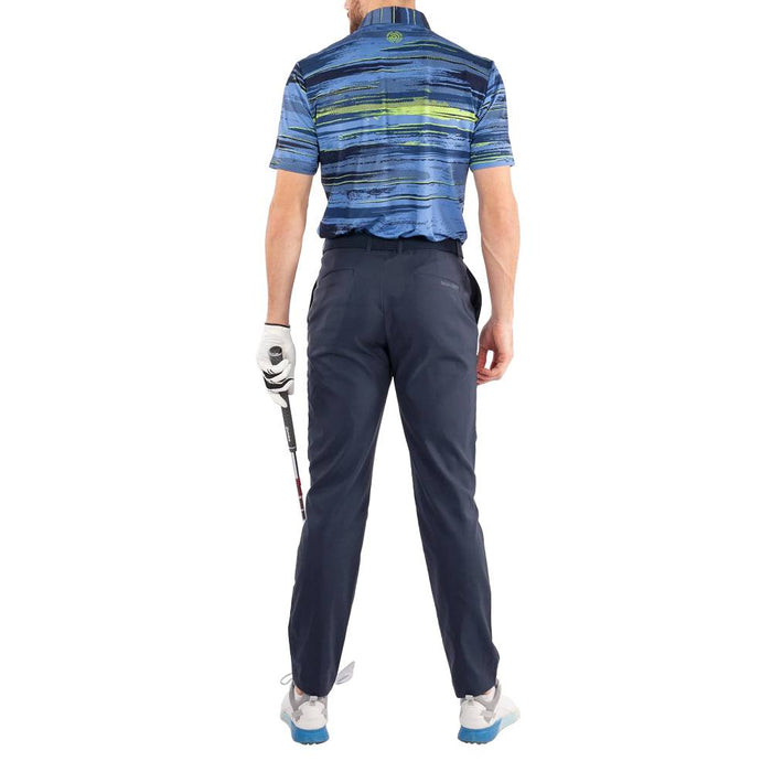 Galvin Green Mathew Ventil8 Plus Golf Polo Navy/Lime - SS21 Men