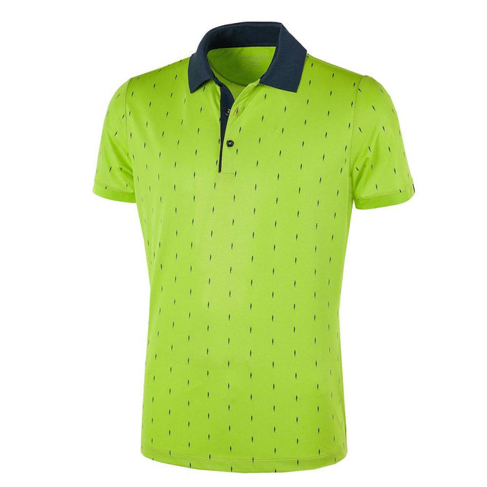 Galvin Green Mayson Ventil8 Plus Golf Polo Lime/Navy - SS22