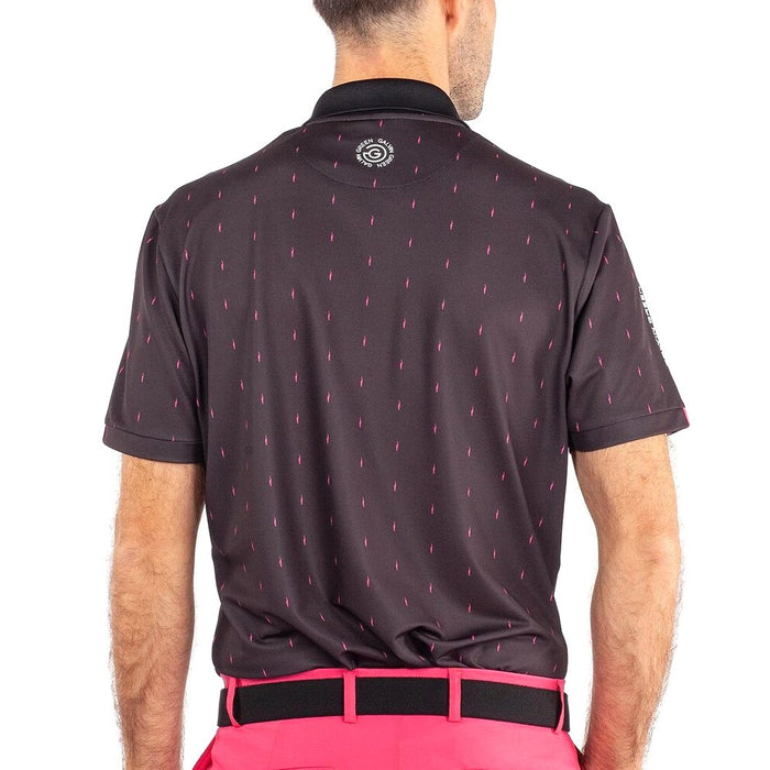 Galvin Green Mayson Ventil8 Plus Golf Polo Pink/Black - SS22
