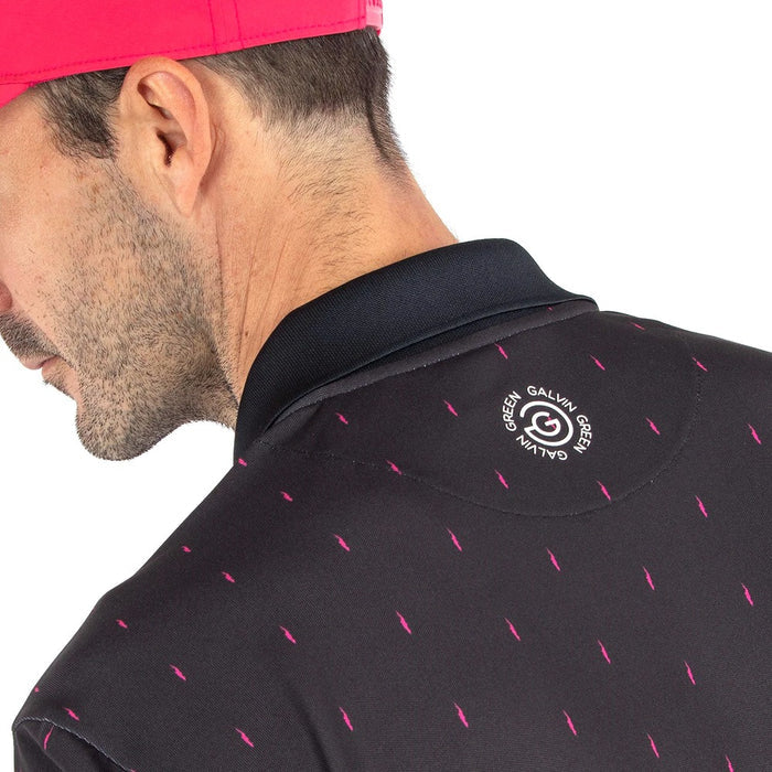 Galvin Green Mayson Ventil8 Plus Golf Polo Pink/Black - SS22