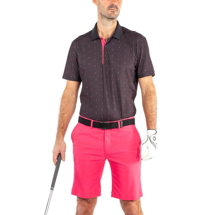 Galvin Green Mayson Ventil8 Plus Golf Polo Pink/Black - SS22
