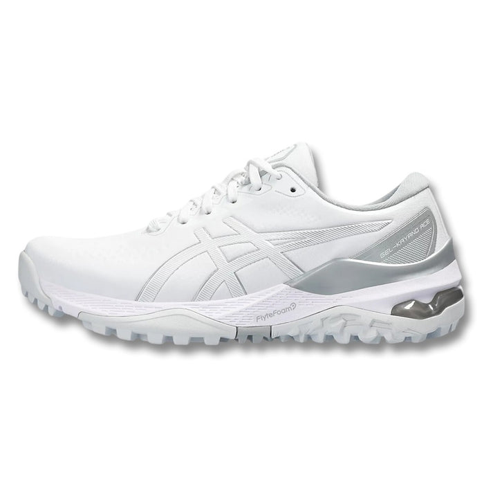 ASICS Gel-Kayano Ace 2 Spikeless Golf Shoes White/Pure Silver - 25 Women