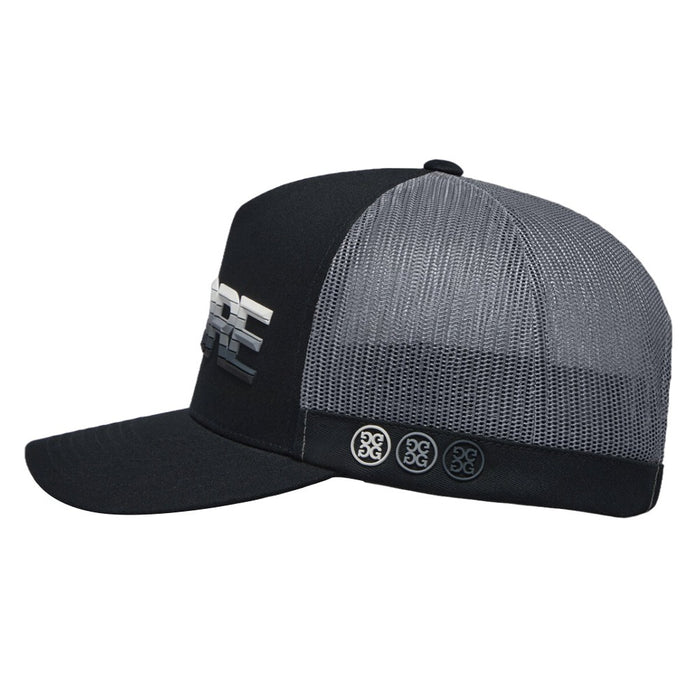 Gfore 3D Ombre G/Fore Cotton Twill Trucker Golf Cap Onyx - SP25