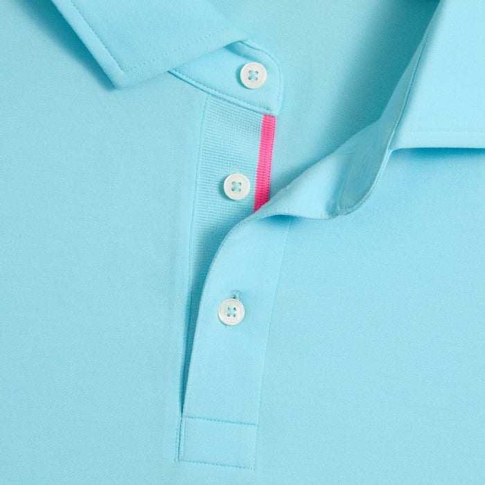Gfore All Play Golf Polo (with Gfore Emblem) Cenote - SP26 Men