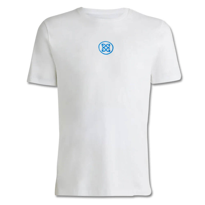 Gfore Apres Cotton Tee Golf T-Shirt Snow - 23 Men
