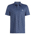 Gfore Aye Poppy Tech Jersey Golf Polo (with Gfore Emblem) Azul/Twilight - SP26 Men