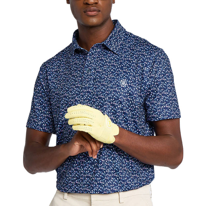 Gfore Aye Poppy Tech Jersey Golf Polo (with Gfore Emblem) Azul/Twilight - SP26 Men