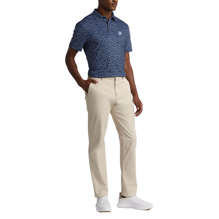 Gfore Aye Poppy Tech Jersey Golf Polo (with Gfore Emblem) Azul/Twilight - SP26 Men