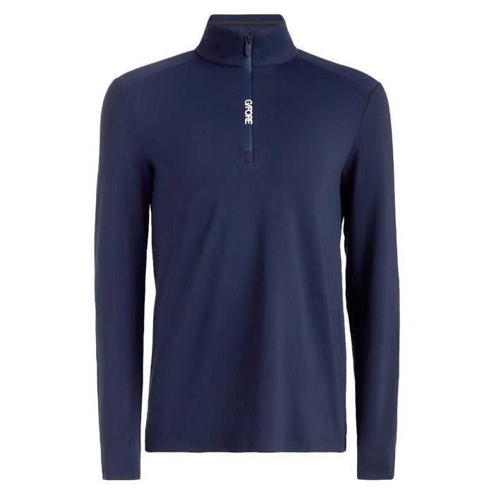 Gfore Brushed Back Tech Quarter Zip Golf Pullover Twilight - FA24