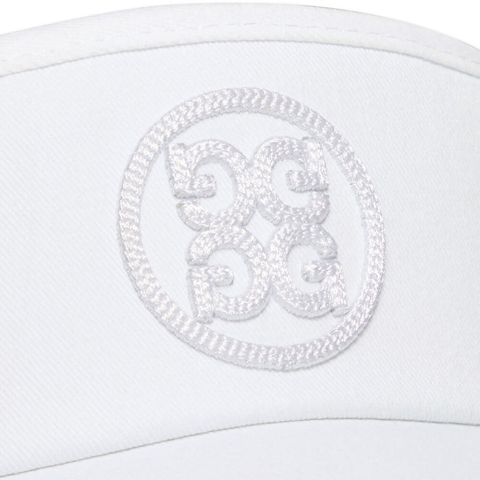 Gfore Chainstitch Circle G's Golf Visor Snow - SP25 Men