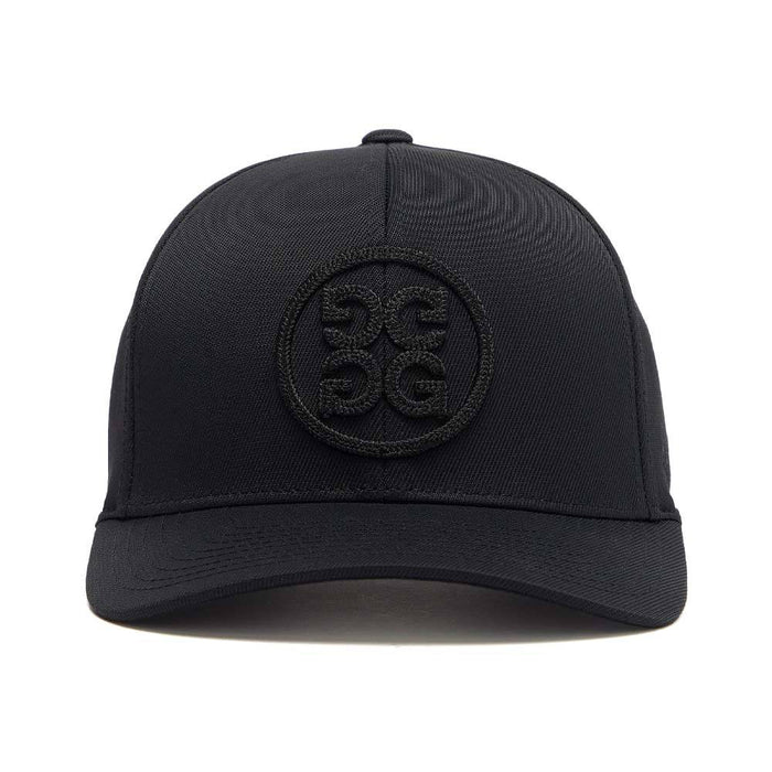 Gfore Circle G's Stretch Twill Snapback Golf Cap Onyx - FA24