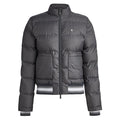 Gfore Coated Nylon Melange Puffer Golf Jacket Charcoal Heather Gray - FA23 Women