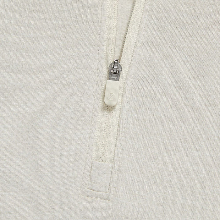 Gfore Colour Block Luxe Staple Quarter Zip Golf Pullover Stone Heather - FA23 Women