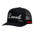 Gfore Daily Levels Tall Trucker Golf Cap Onyx - SP26 Men