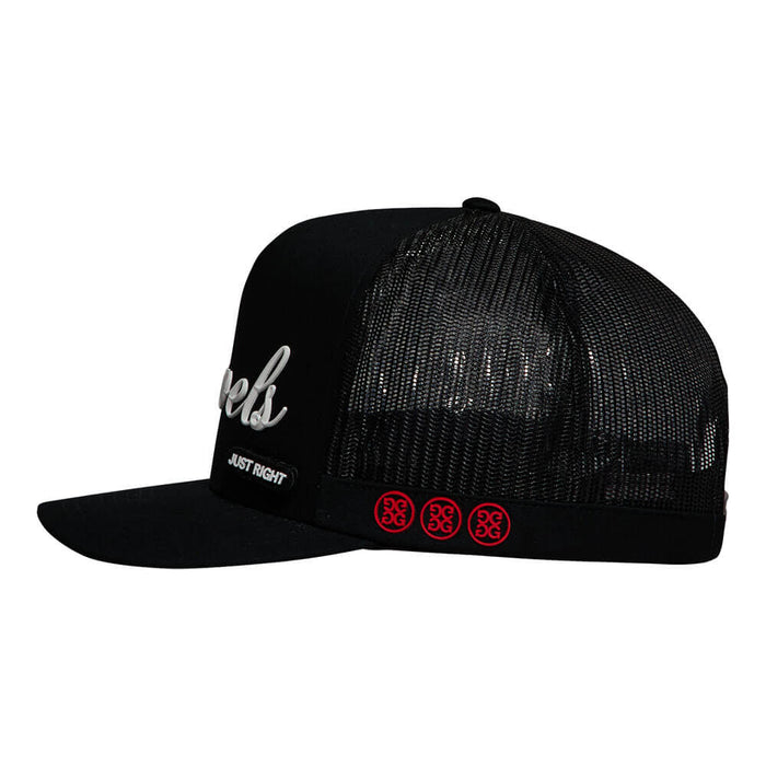 Gfore Daily Levels Tall Trucker Golf Cap Onyx - SP26 Men