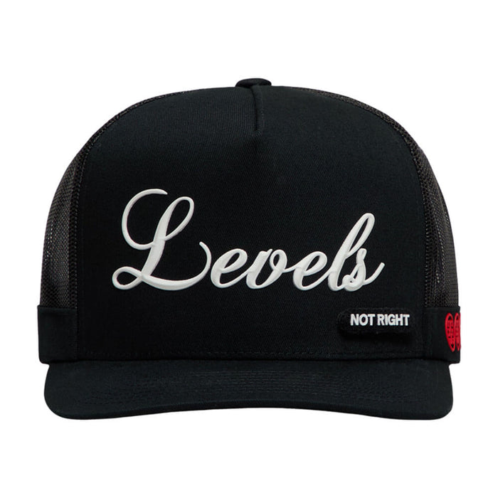 Gfore Daily Levels Tall Trucker Golf Cap Onyx - SP26 Men