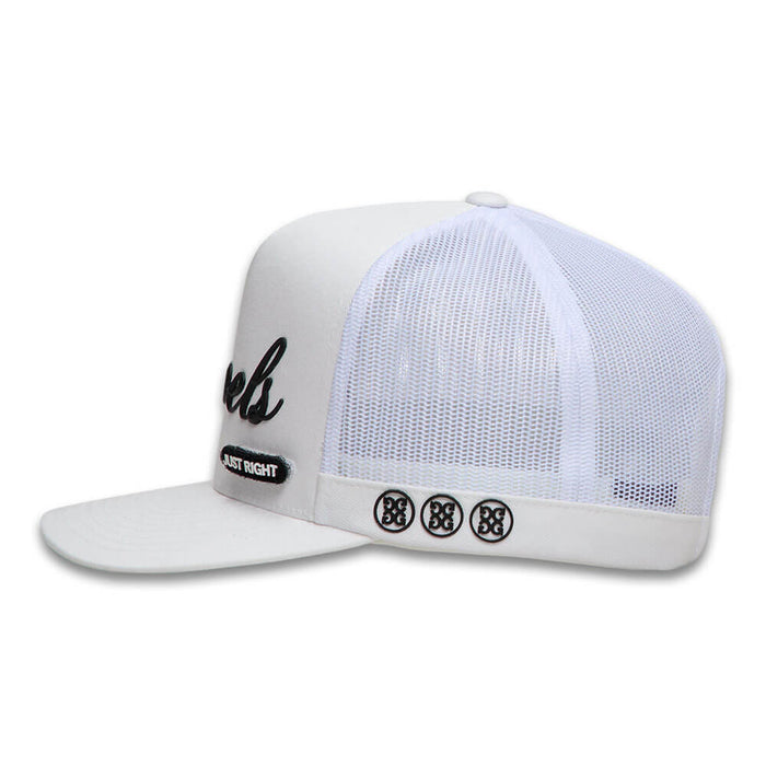 Gfore Daily Levels Tall Trucker Golf Cap Snow - SP26 Men
