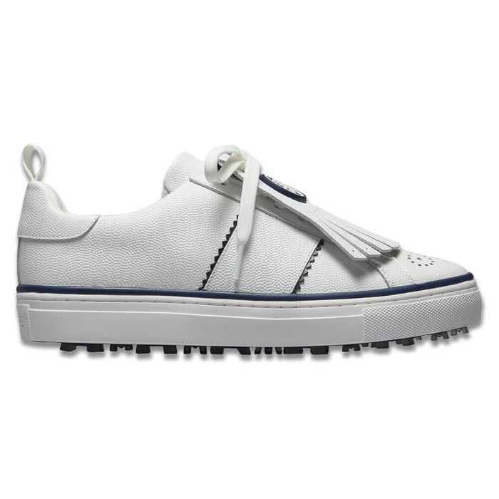 Gfore Durf Saddle Stripe Leather Golf Shoes Snow/Twilight - SP25 Women