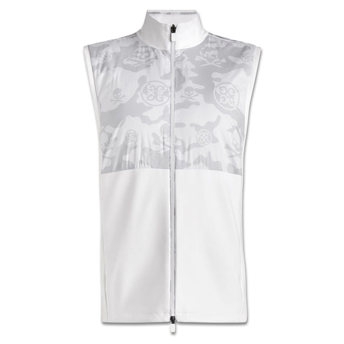 Gfore Exploded Stretch Tech Interlock Performer Golf Vest Snow - SP24