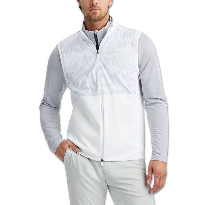 Gfore Exploded Stretch Tech Interlock Performer Golf Vest Snow - SP24