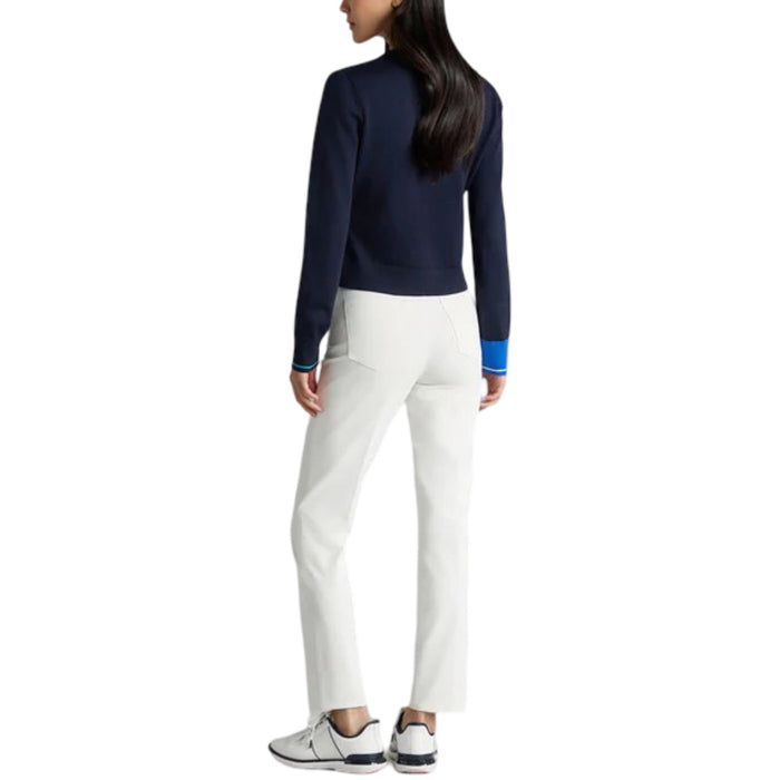 Gfore Fitted Merino Wool Cardigan Golf Sweater Twilight - SP25 Women