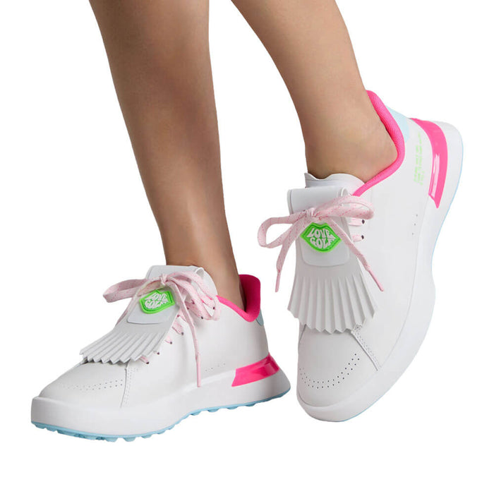 Gfore G.112 Love G Kiltie Hybrid Spikeless Golf Shoes Snow/Multi - SP26 Women