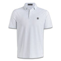 Gfore Geo All Play Stretch Knit Golf Polo (with Gfore Emblem) Snow - SP26 Men